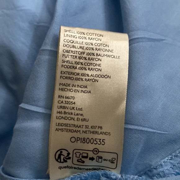 ANTHROPOLOGIE Maeve Asymmetrical Sleeveless Shirtdress - Picture 11 of 11